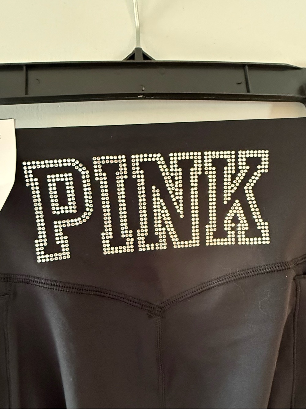 NWT PINK Victoria’s Secret Relay Classic Rhinestone 2-Piece Set S - Picture 4 of 9